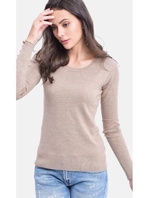 Zdjęcie produktu ASSUILI Sweter w kolorze beżowym rozmiar: 34