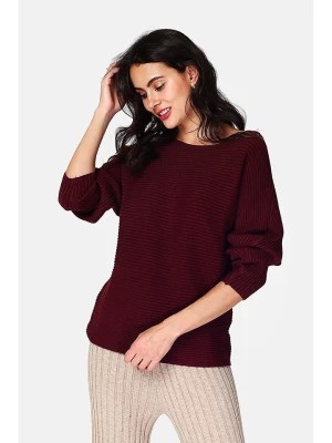 Zdjęcie produktu ASSUILI Sweter w kolorze bordowym rozmiar: 34