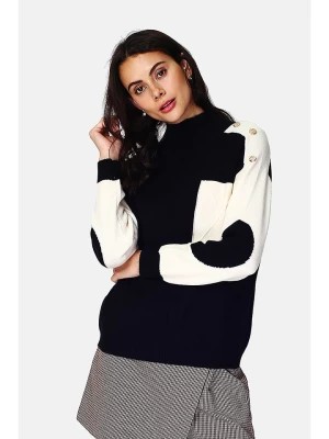 Zdjęcie produktu ASSUILI Sweter w kolorze czarno-białym rozmiar: 38