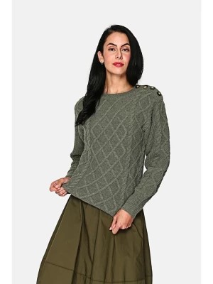 Zdjęcie produktu ASSUILI Sweter w kolorze khaki rozmiar: 34