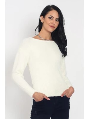 Zdjęcie produktu ASSUILI Sweter w kolorze kremowym rozmiar: 40