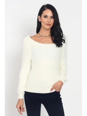 Zdjęcie produktu ASSUILI Sweter w kolorze kremowym rozmiar: 42