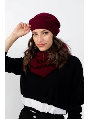 Zdjęcie produktu AUTHENTIC CASHMERE Kaszmirowa czapka w kolorze czerwonym rozmiar: onesize