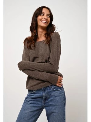 Zdjęcie produktu AUTHENTIC CASHMERE Kaszmirowy sweter "Lanfon" w kolorze brązowym rozmiar: M