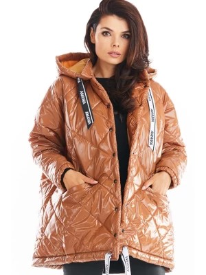 Zdjęcie produktu Awama Kurtka zimowa w kolorze beżowym rozmiar: onesize