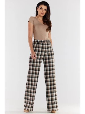 Zdjęcie produktu Awama Spodnie w kolorze beżowo-brązowym rozmiar: XL