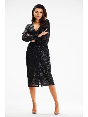 Zdjęcie produktu Awama Sukienka w kolorze czarnym rozmiar: L/XL