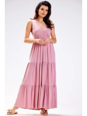 Zdjęcie produktu Awama Sukienka w kolorze jasnoróżowym rozmiar: S