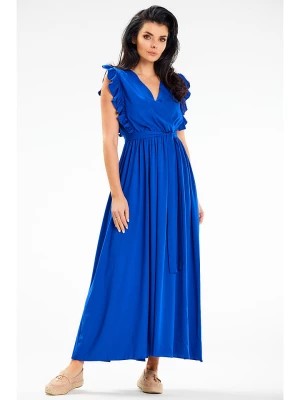 Zdjęcie produktu Awama Sukienka w kolorze niebieskim rozmiar: XL
