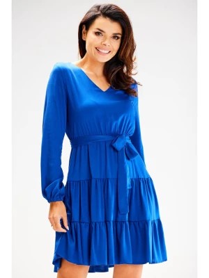 Zdjęcie produktu Awama Sukienka w kolorze niebieskim rozmiar: M