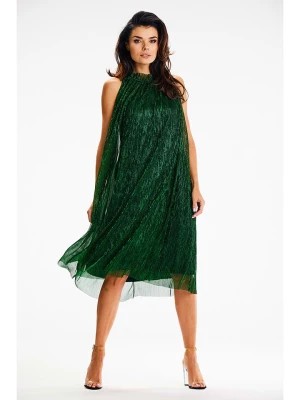 Zdjęcie produktu Awama Sukienka w kolorze zielonym rozmiar: L