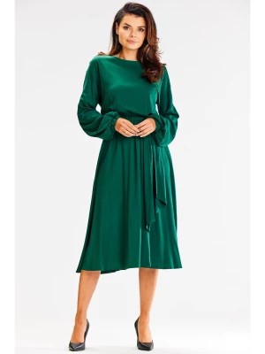 Zdjęcie produktu Awama Sukienka w kolorze zielonym rozmiar: L