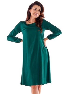 Zdjęcie produktu Awama Sukienka w kolorze zielonym rozmiar: M