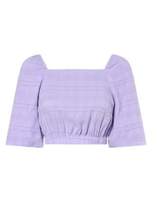 Zdjęcie produktu Aygill's Bluzka damska Kobiety Sztuczne włókno lila jednolity,