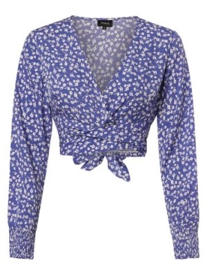 Zdjęcie produktu Aygill's Bluzka damska Kobiety Sztuczne włókno niebieski wzorzysty,
