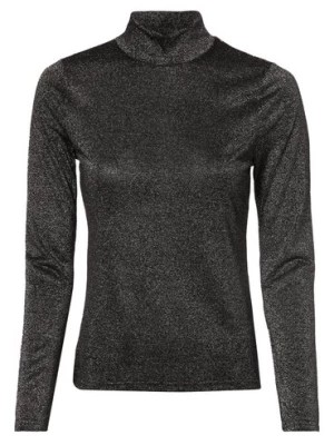 Zdjęcie produktu Aygill's Damska koszulka z długim rękawem Kobiety Sztuczne włókno czarny jednolity,