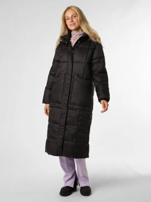 Zdjęcie produktu Aygill's Damski płaszcz pikowany Kobiety Sztuczne włókno czarny jednolity,