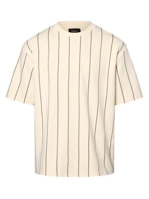 Zdjęcie produktu Aygill's Koszulka męska Mężczyźni Bawełna beżowy|biały w paski,
