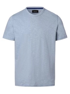 Zdjęcie produktu Aygill's Koszulka męska Mężczyźni Bawełna niebieski wypukły wzór tkaniny,