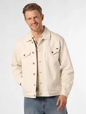 Zdjęcie produktu Aygill's Męska kurtka dżinsowa Mężczyźni Bawełna biały jednolity,