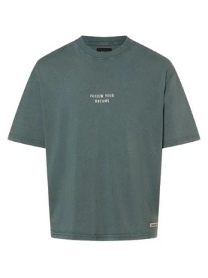 Zdjęcie produktu Aygill's T-shirt męski Mężczyźni Bawełna niebieski|szary jednolity,