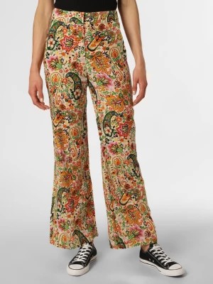 Zdjęcie produktu ba&sh Spodnie Kobiety wiskoza wielokolorowy wzorzysty,