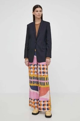 Zdjęcie produktu BA&SH spodnie MALLORY damskie szerokie high waist 1E24MALL