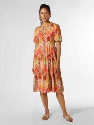 Zdjęcie produktu ba&sh Sukienka damska Kobiety Bawełna wielokolorowy|pomarańczowy wzorzysty,