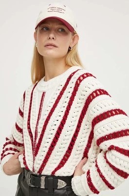 Zdjęcie produktu BA&SH sweter GARDY damski kolor beżowy 1E24GARD