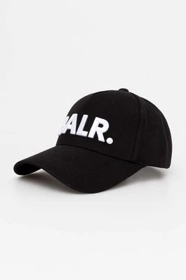 Zdjęcie produktu BALR. czapka z daszkiem bawełniana Game Day kolor czarny z aplikacją B6110 1063