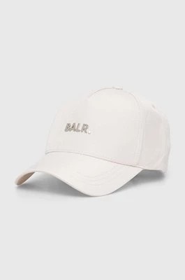 Zdjęcie produktu BALR. czapka z daszkiem Q-Series kolor beżowy z aplikacją B6110 1059