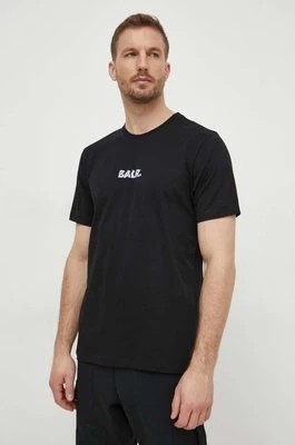 Zdjęcie produktu BALR. t-shirt bawełniany BALR. Glitch męski kolor czarny z nadrukiem B1112 1243