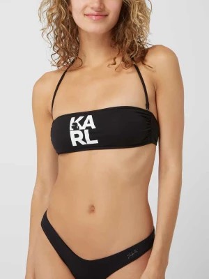 Zdjęcie produktu Bandażowa góra bikini Karl Lagerfeld Beachwear