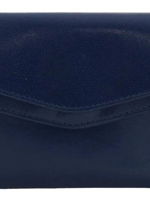 Zdjęcie produktu Barberini's portfel ze skóry naturalnej - Granatowy Merg