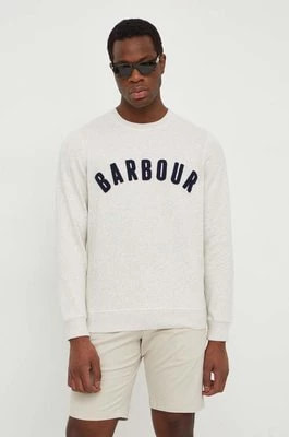 Zdjęcie produktu Barbour bluza męska kolor beżowy melanżowa