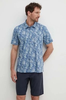 Zdjęcie produktu Barbour koszula bawełniana Shirt Dept - Summer męska kolor niebieski regular z kołnierzykiem klasycznym MSH5425