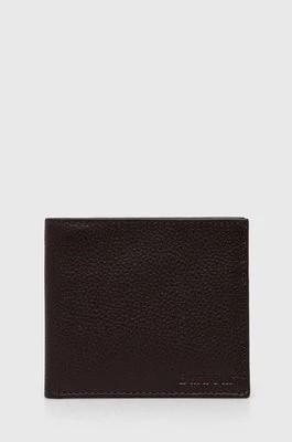 Zdjęcie produktu Barbour portfel skórzany męski kolor brązowy