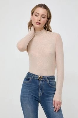 Zdjęcie produktu Bardot bluzka damska kolor beżowy z półgolfem