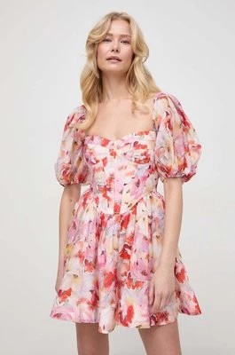 Zdjęcie produktu Bardot sukienka mini rozkloszowana