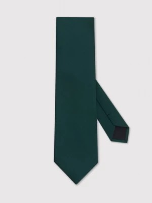 Zdjęcie produktu Basicowy gładki zielony krawat Pako Lorente