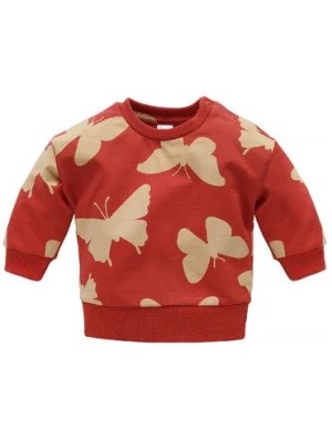 Zdjęcie produktu Bawełniana bluza niemowlęca Imagine czerwona Pinokio