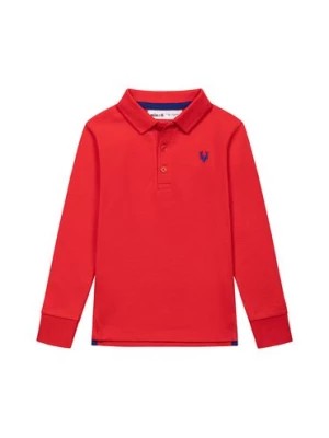 Zdjęcie produktu Bawełniana bluzka dla chłopca czerwona Minoti