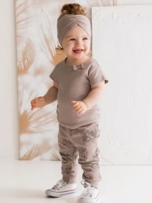 Zdjęcie produktu Bawełniana bluzka niemowlęca z kokardką Nicol