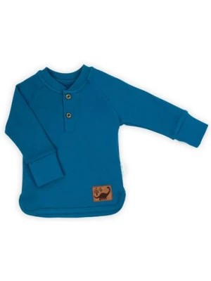 Zdjęcie produktu Bawełniana bluzka z długim rękawem niemowlęca- morska Nicol