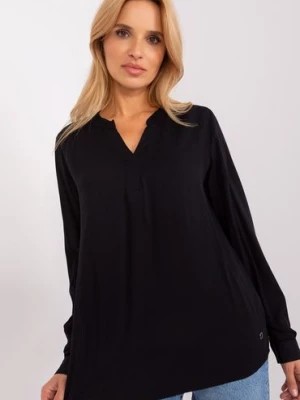 Zdjęcie produktu Bawełniana koszula damska czarna