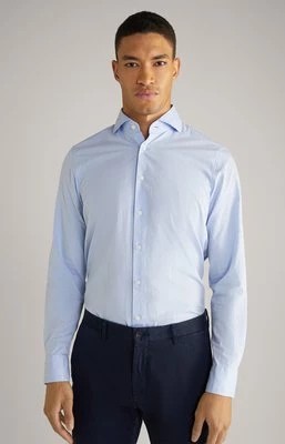 Zdjęcie produktu Bawełniana koszula Mika o subtelnej fakturze w kolorze jasnoniebieskim Joop