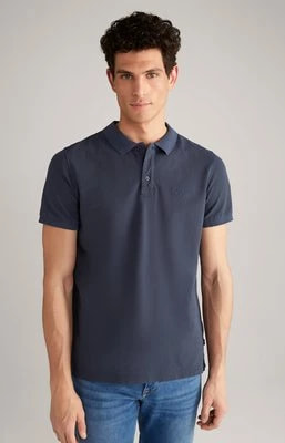 Zdjęcie produktu Bawełniana koszulka polo Ambrosio w kolorze ciemnoniebieskim Joop