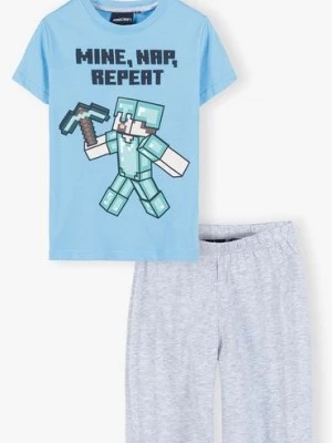 Zdjęcie produktu Bawełniana piżama dla chłopca Minecraft