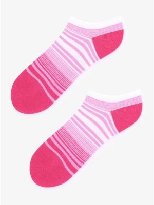 Zdjęcie produktu Bawełniane niskie skarpetki damskie Footies Stripes 2 Marilyn