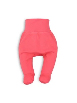 Zdjęcie produktu Bawełniane półśpiochy niemowlęce - różowe NINI